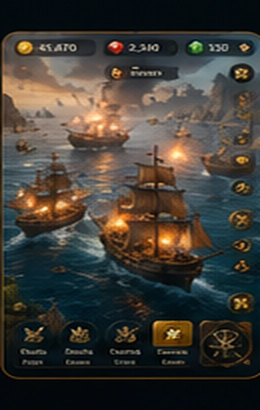 Open Motive harbor battle gameplay screen